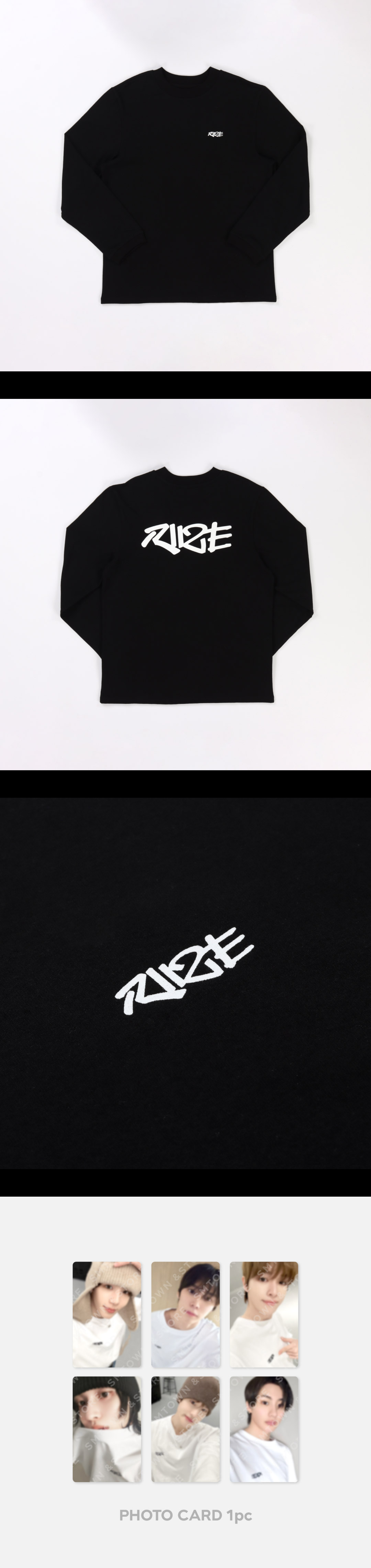 RIIZE VALENTINE'S DAYZE Goods - LONG SLEEVE (BLACK)